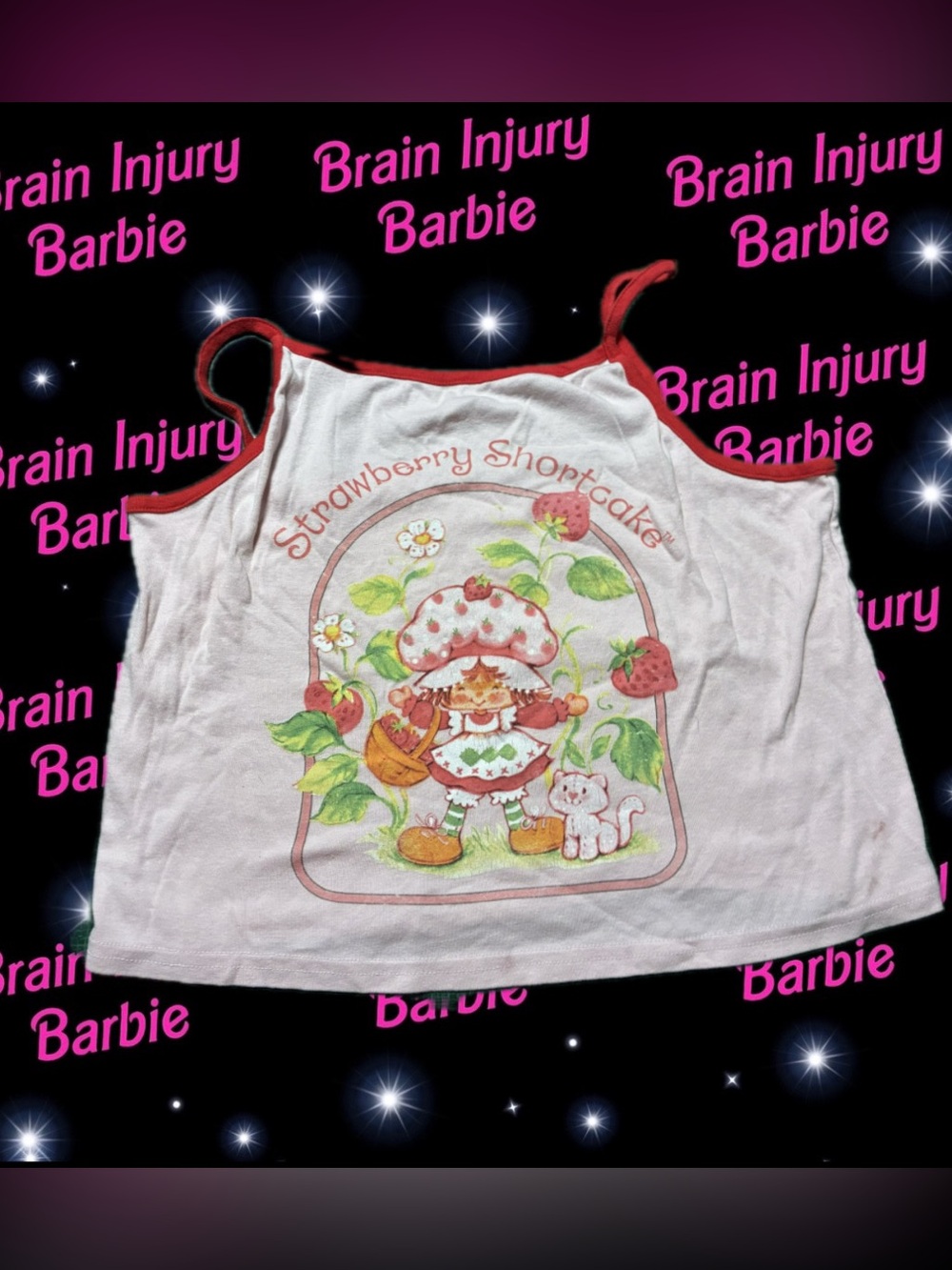 Strawberry shortcake tank top